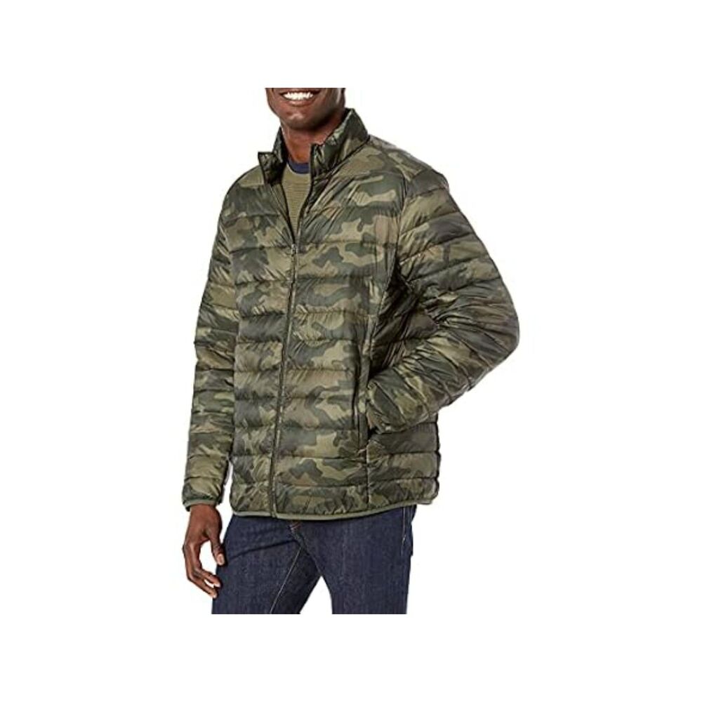 Amazon Essentials Men Lightweight Water-resistant Packable Puffer Jacket